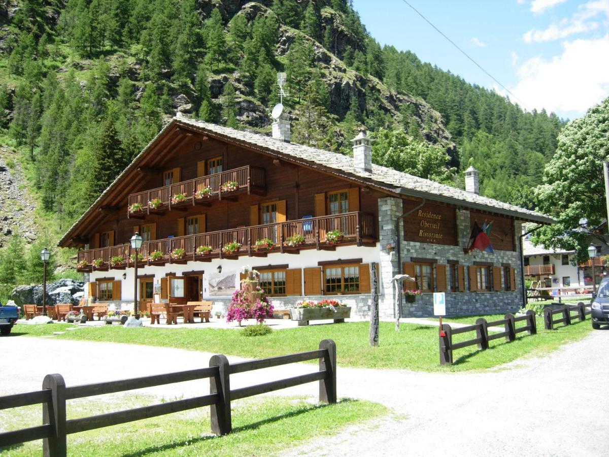 Residence Oberteil Gressoney-la-Trinité Zewnętrze zdjęcie