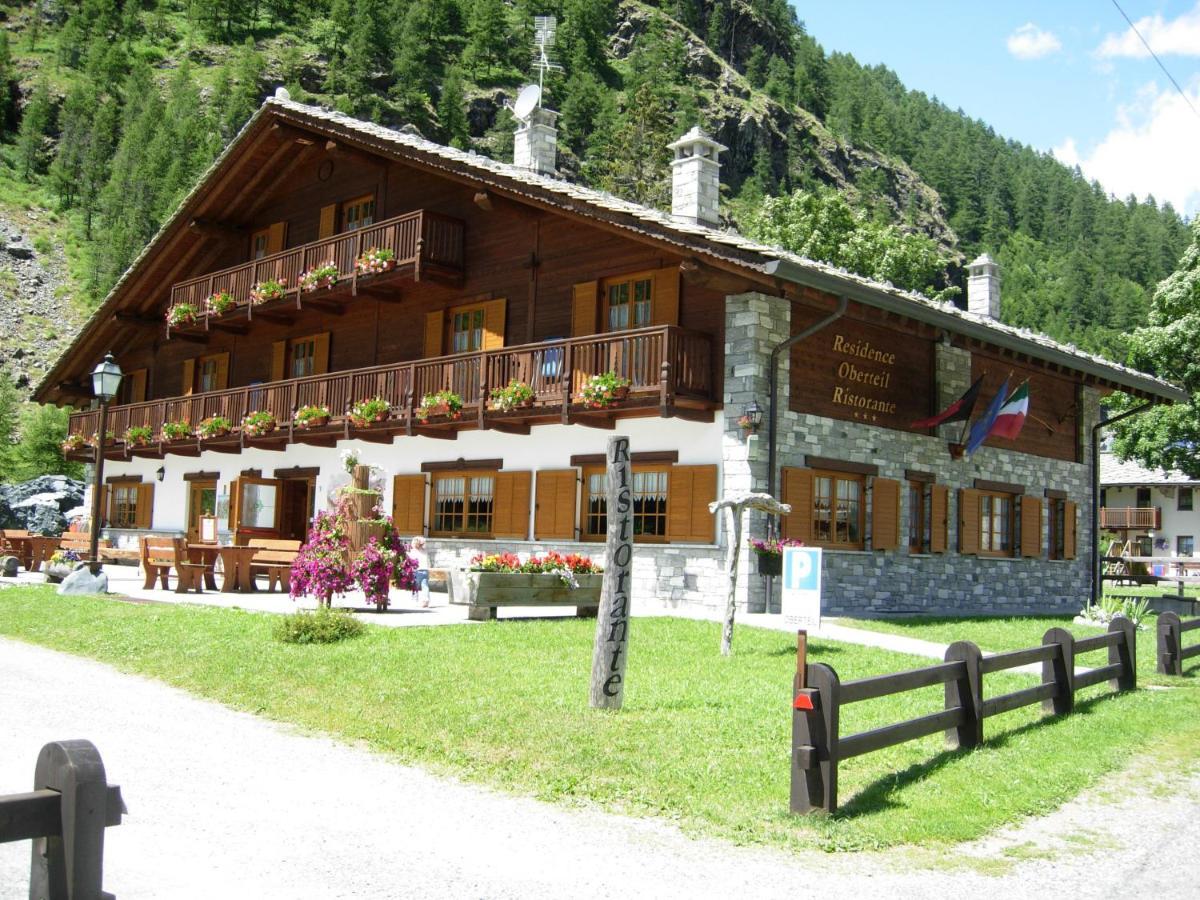 Residence Oberteil Gressoney-la-Trinité Zewnętrze zdjęcie