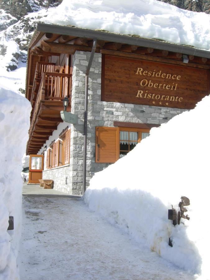Residence Oberteil Gressoney-la-Trinité Zewnętrze zdjęcie