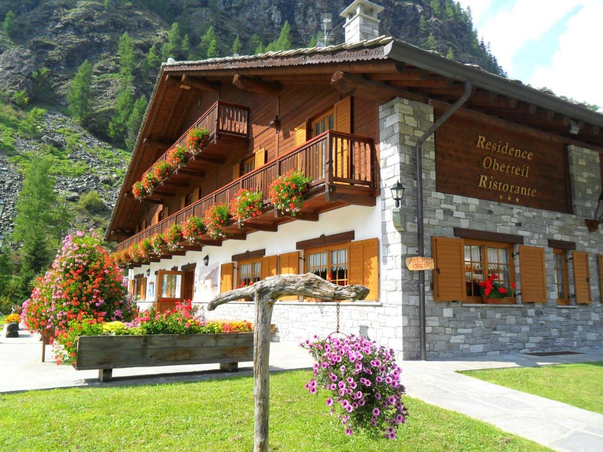 Residence Oberteil Gressoney-la-Trinité Zewnętrze zdjęcie