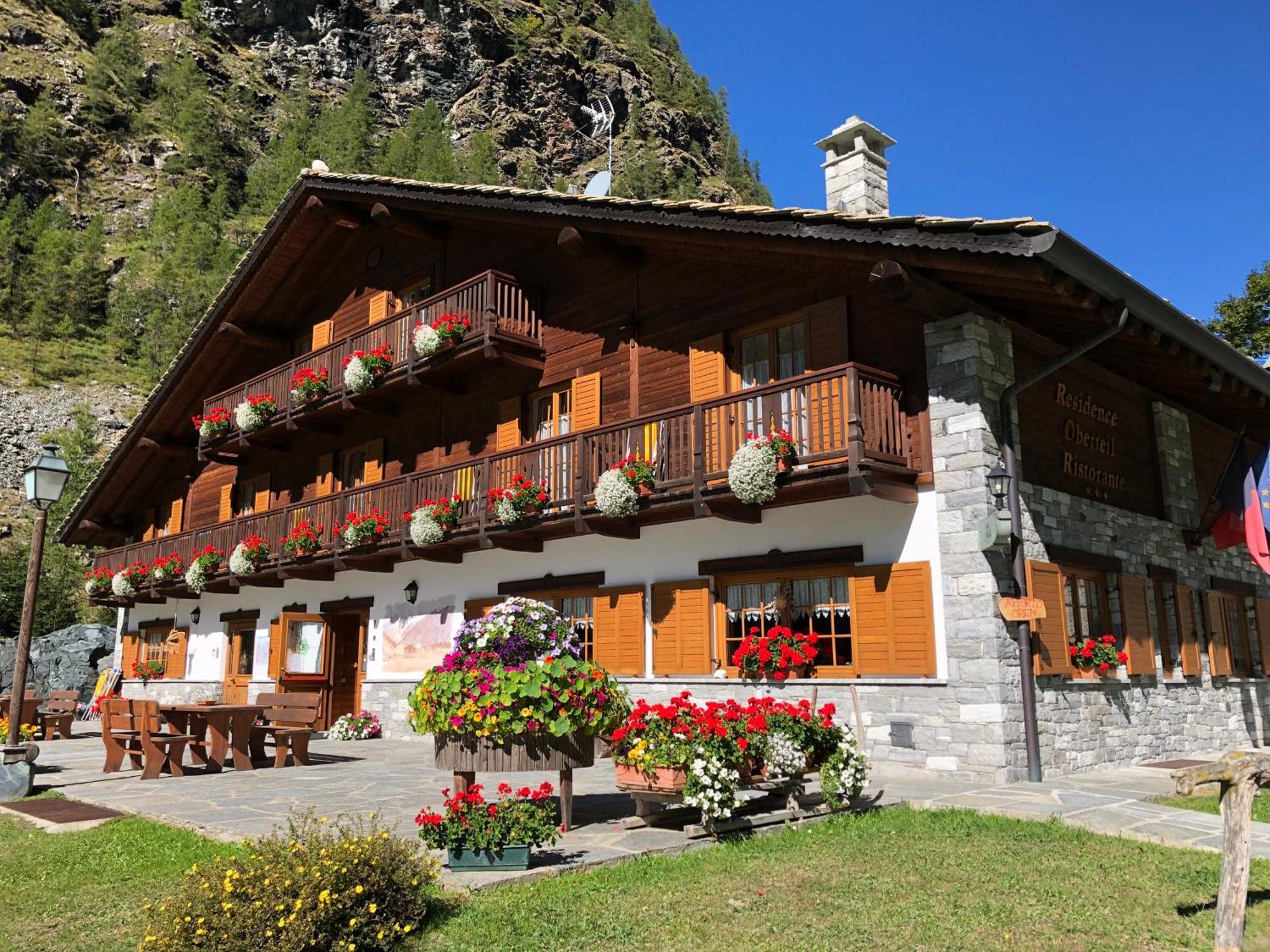 Residence Oberteil Gressoney-la-Trinité Zewnętrze zdjęcie